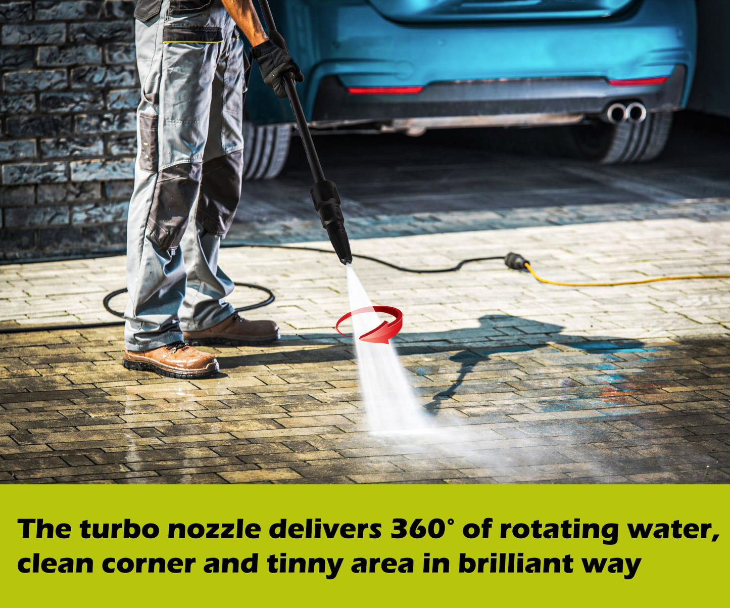 Stream Portable High Pressure Washer 2000W 150Bar