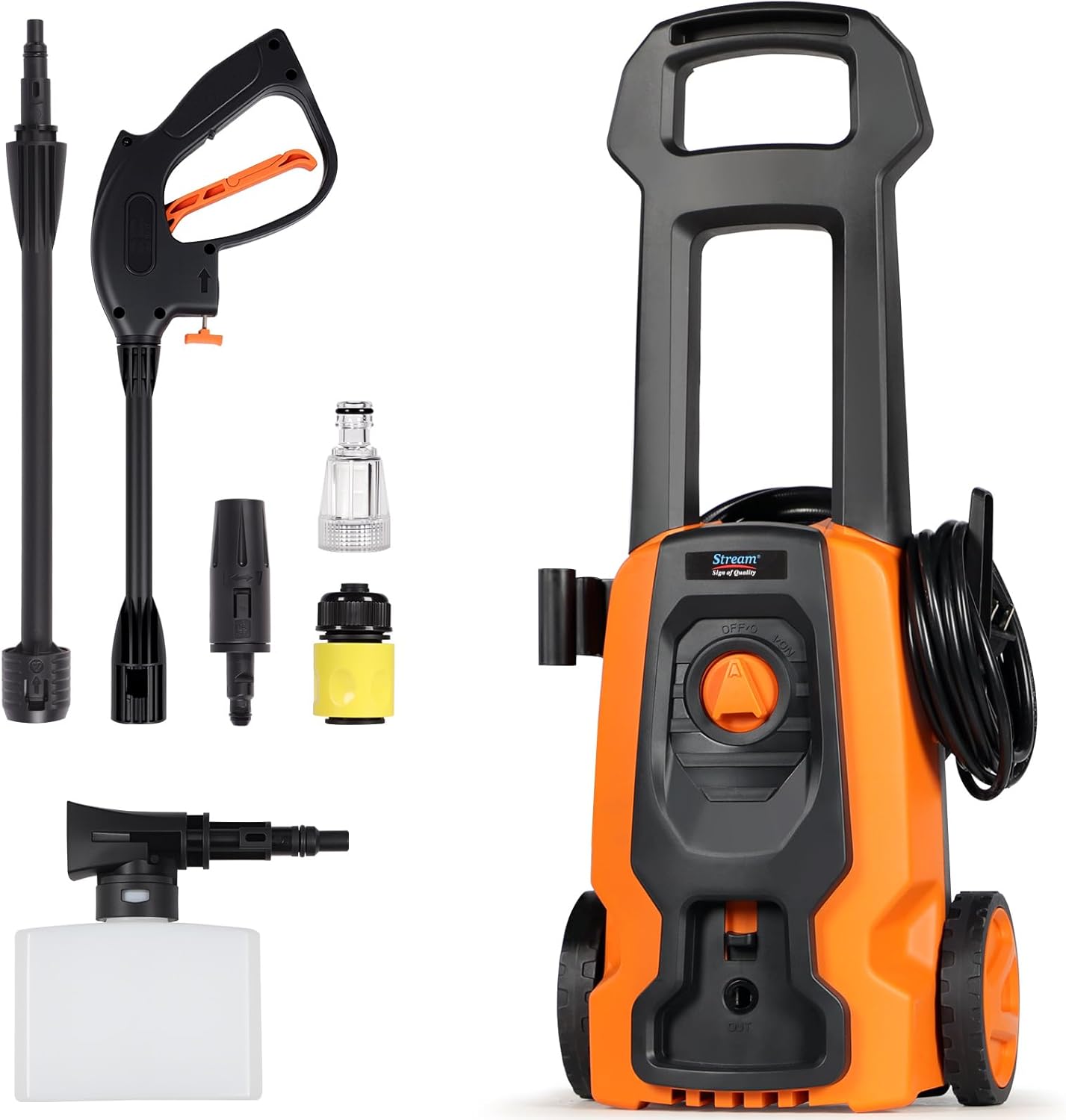 Pressure Washer 1600W 135Bar