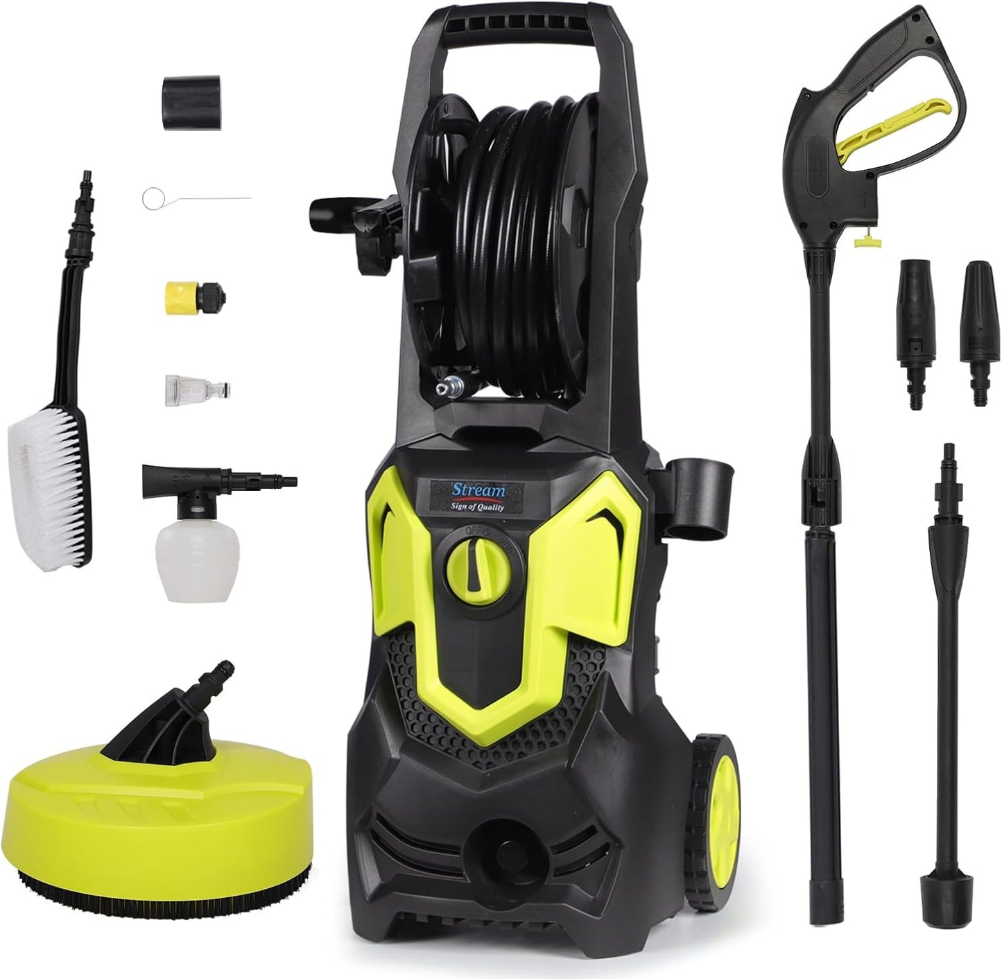 Stream Pressure Washer 1650W 135Bar