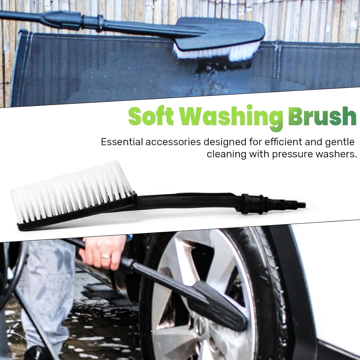 Pressure Washer 2200W Max 160Bar with Adjustable Pressure Switch and Hose Reel
