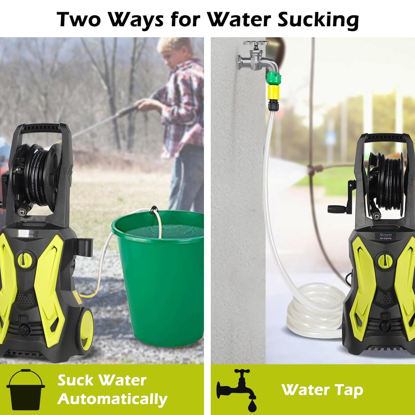 Stream Classic Pressure Washer 2000W 150Bar