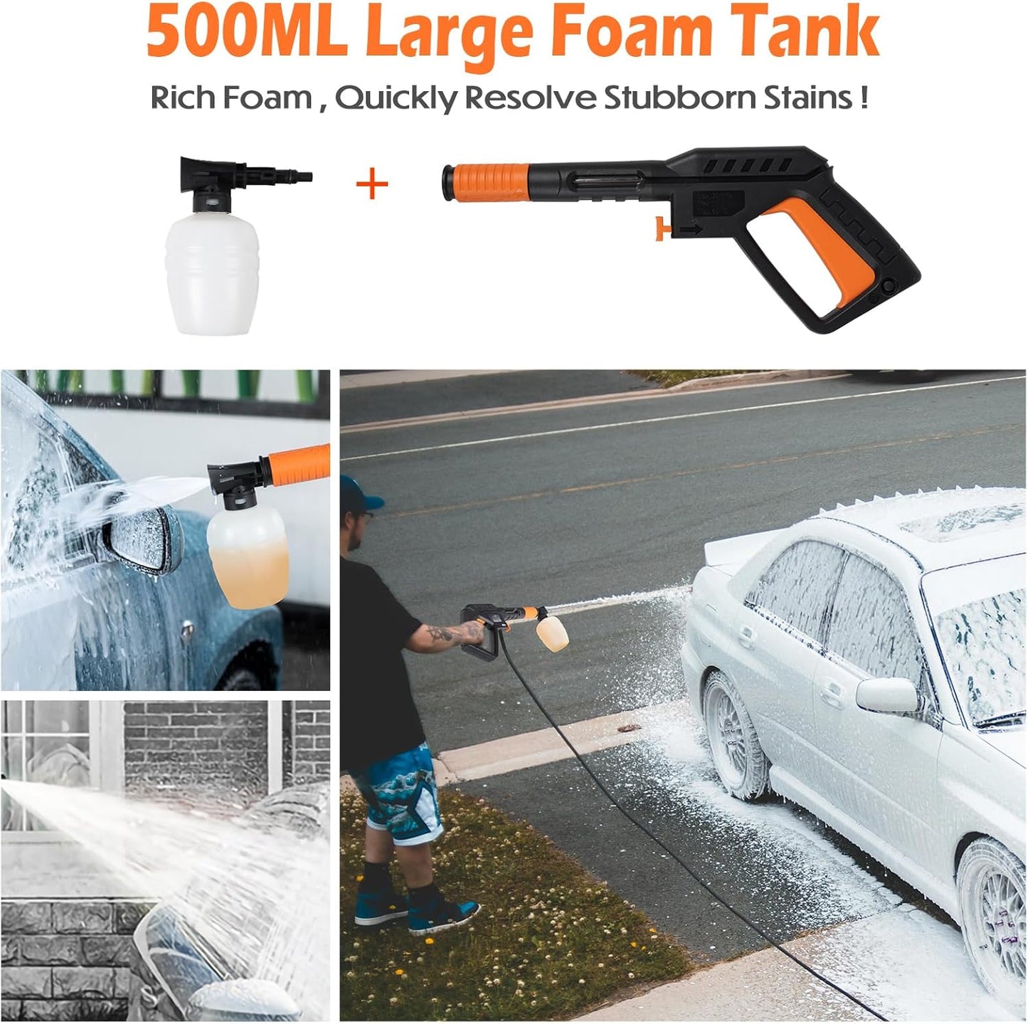 Stream Pressure Washer 1800w 135Bar
