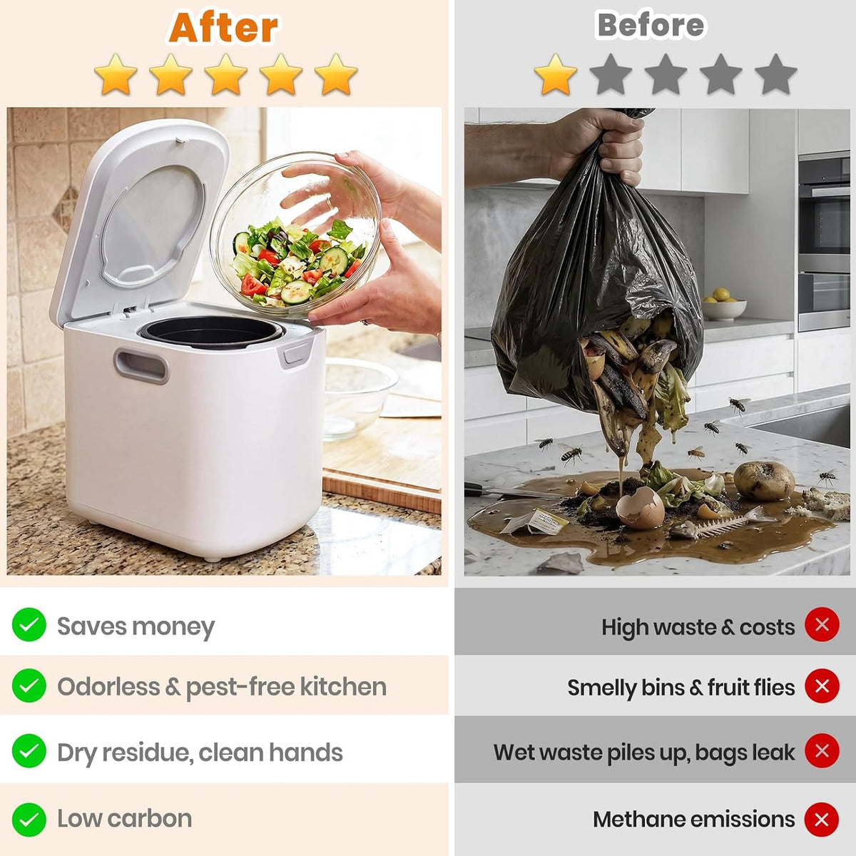 4L Electric Composter
