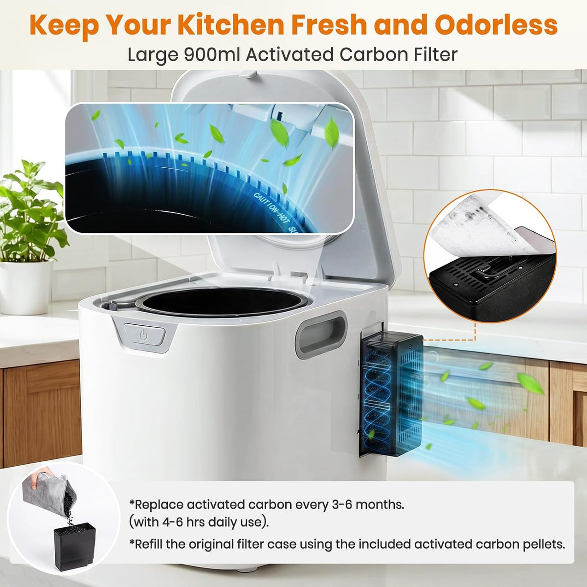 4L Electric Composter