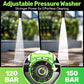Pressure Washer 1900W Max 150Bar with Adjustable Pressure Switch