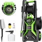 Pressure Washer 2200W Max 160Bar with Adjustable Pressure Switch and Hose Reel