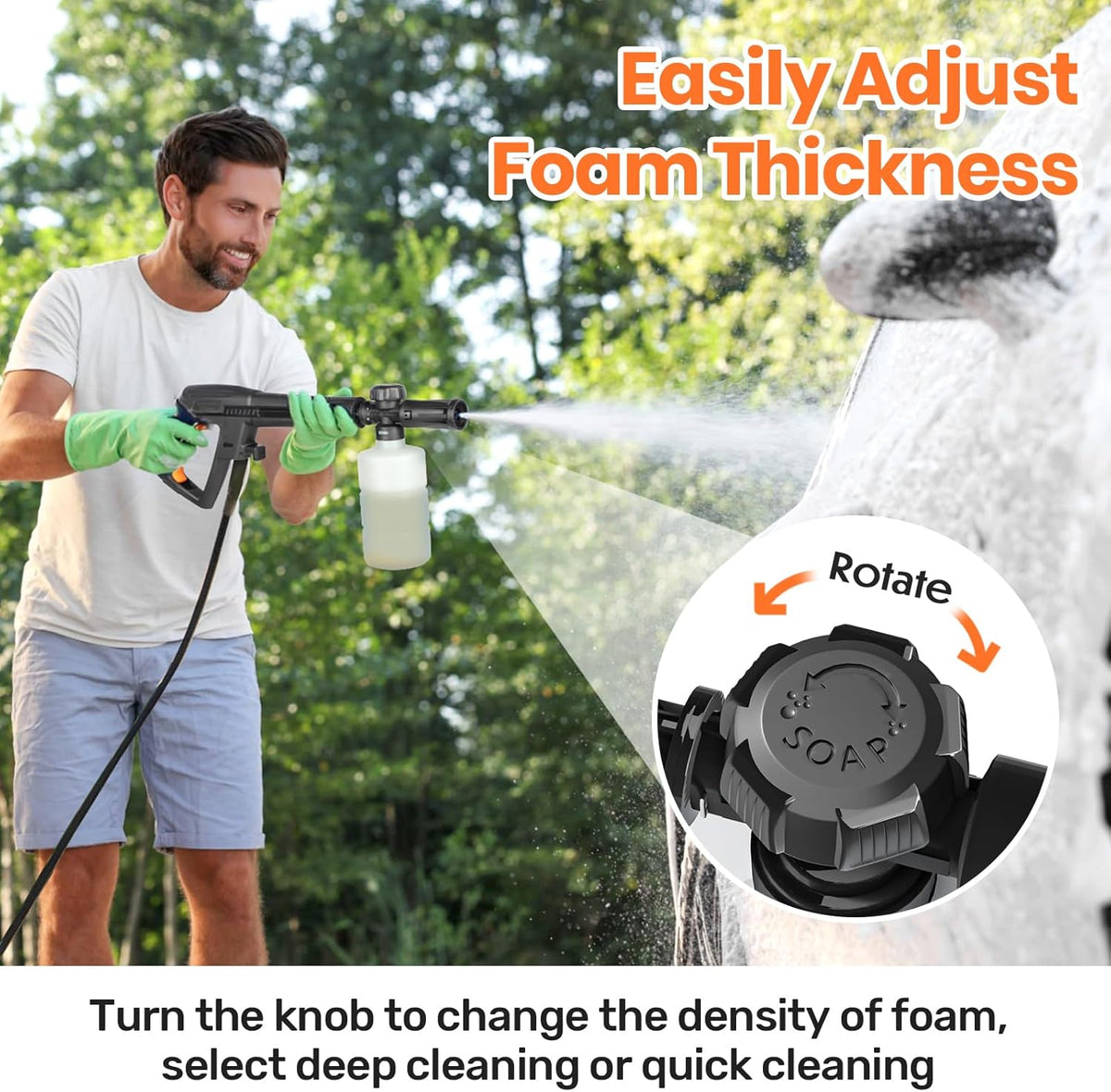 Electric Pressure Washer 3000 PSI 2.4 GPM