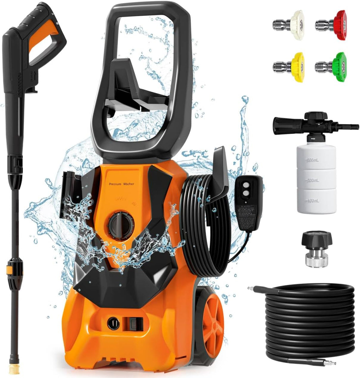 Electric Pressure Washer 3000 PSI 2.4 GPM