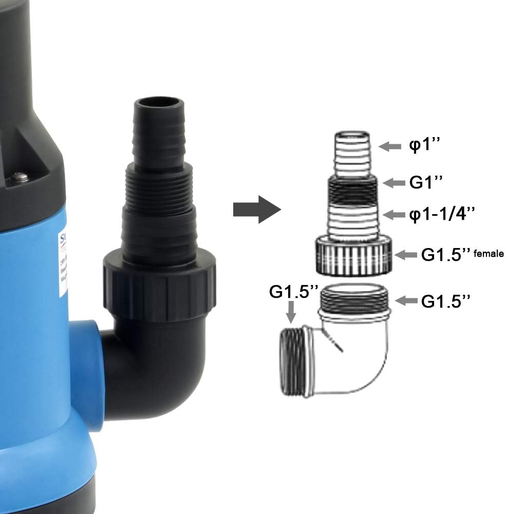 Stream Pump Stream Submersible Pump with Float Switch 400W – Stream-UK