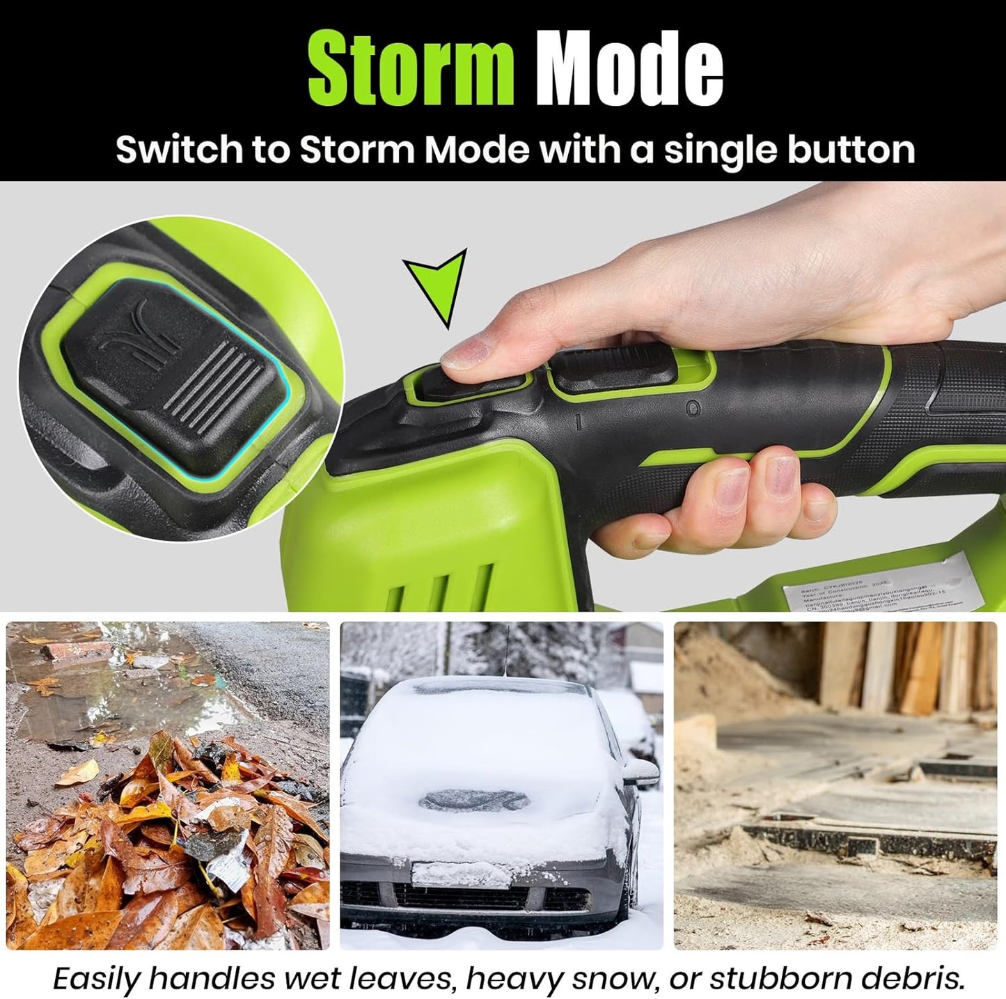 Stream Leaf Blower Cordless