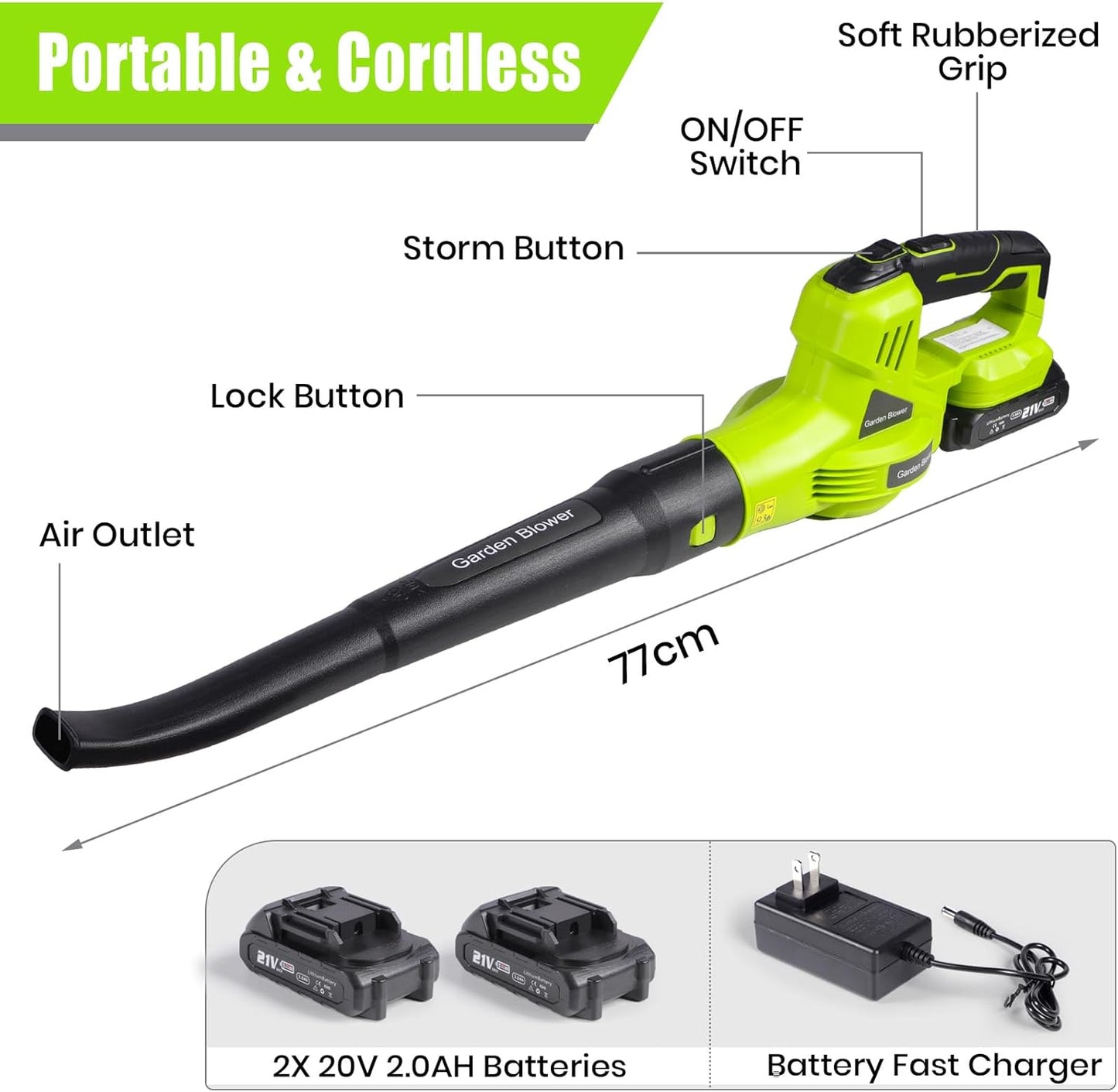 Stream Leaf Blower Cordless