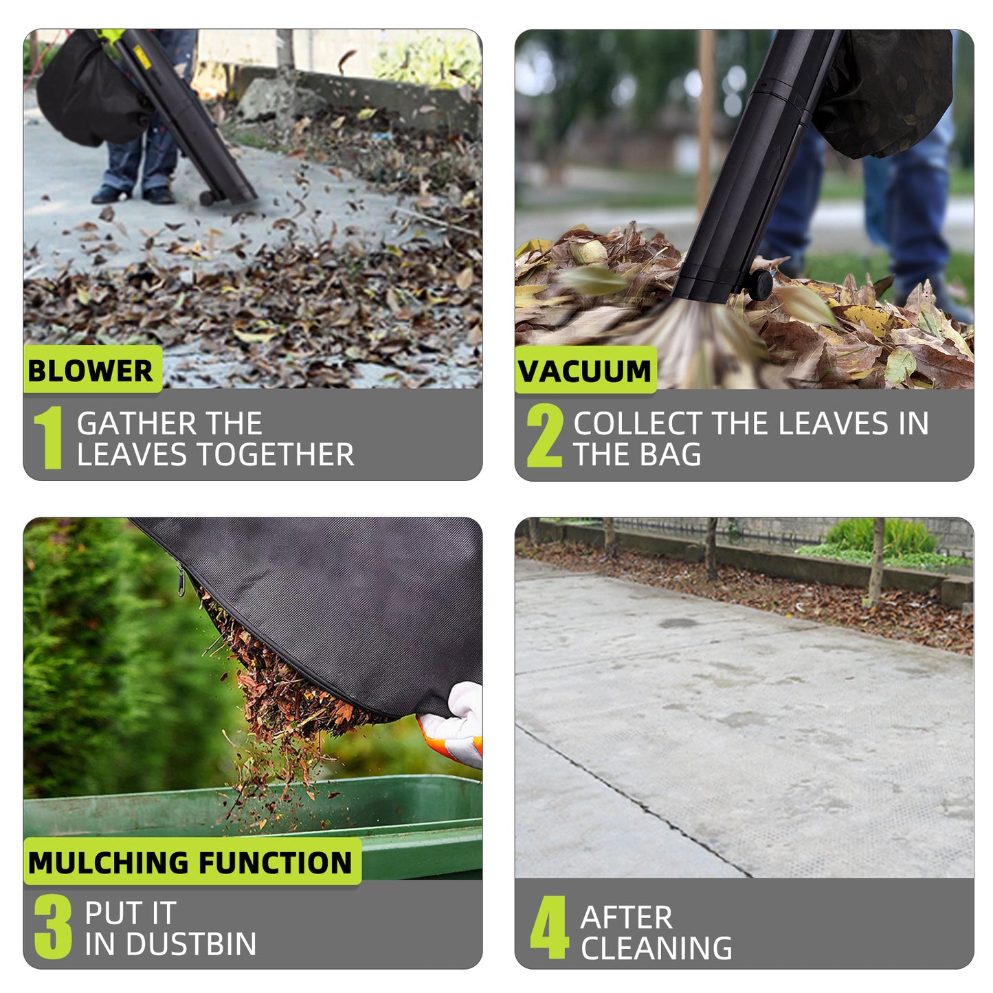 Stream 3 in 1 Leaf Blower and Vacuum