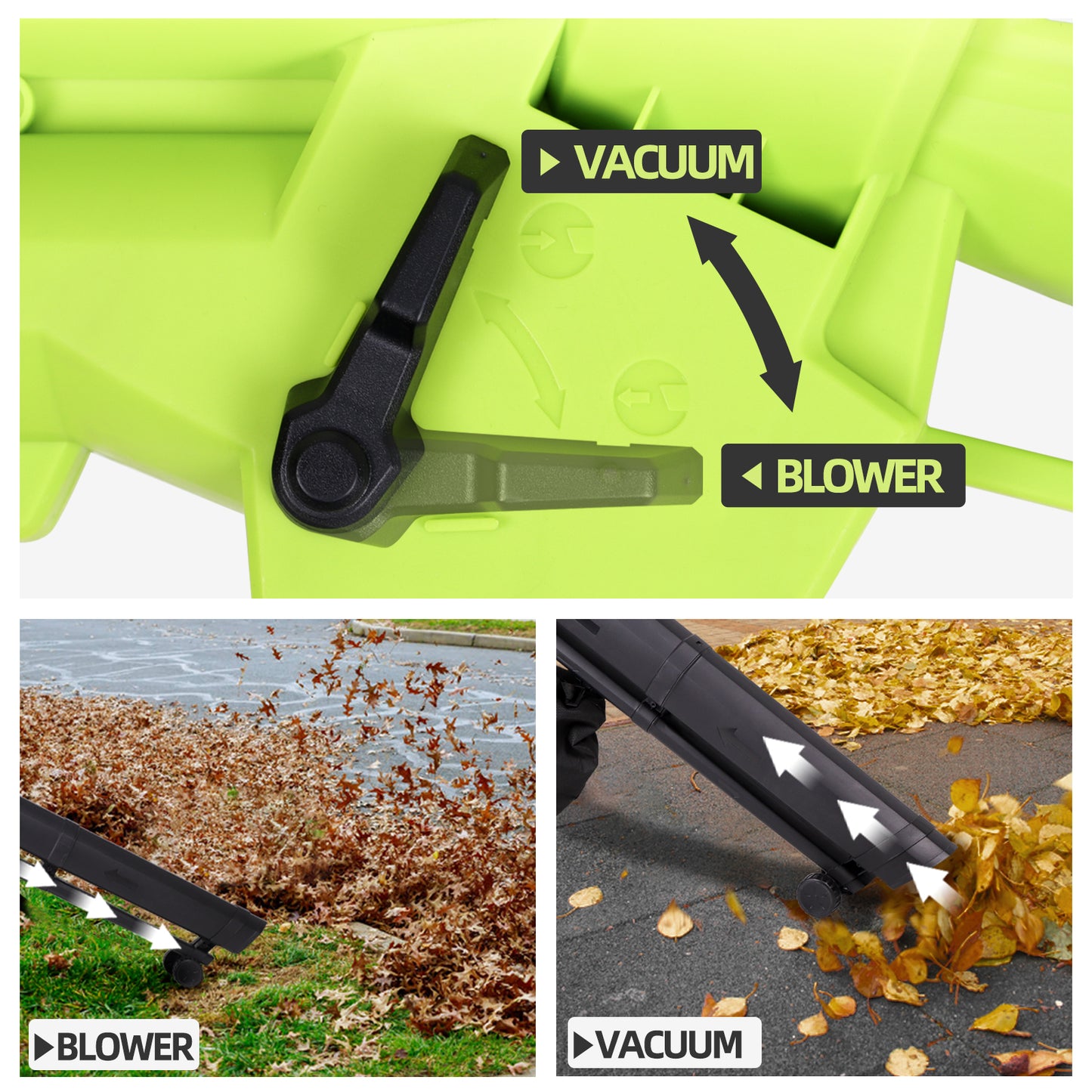 Stream 3 in 1 Leaf Blower and Vacuum